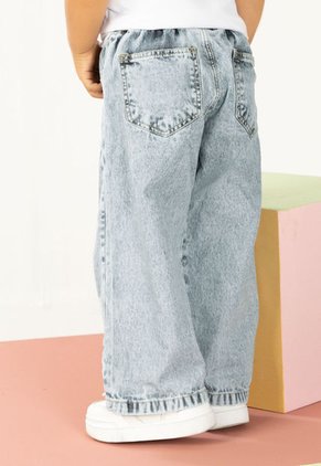 Pantalón Infantil Niñas Azul Claro Mp 103246