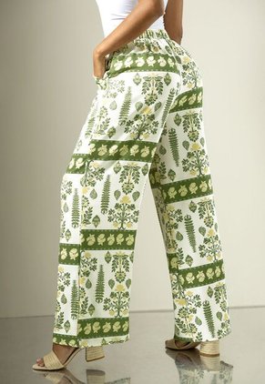 Pantalón Mujer Estampado Mp 113011