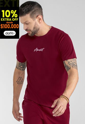 Camiseta Hombre Rojo Mp 100495 MP