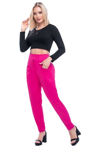 Pantalón Mujer Fucsia 32697 MP