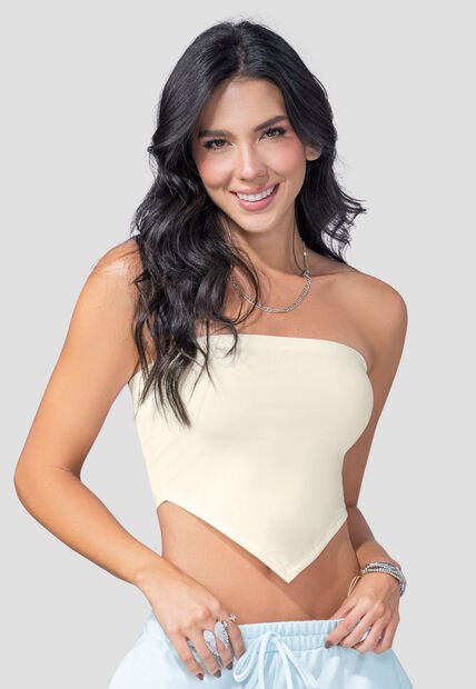 Blusa Mujer Crema Mp 110272
