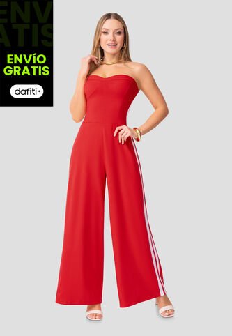 Enterizo Largo Mujer Rojo Mp 112039 MP