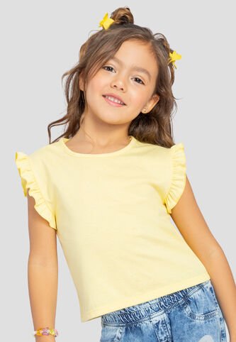 Camiseta Paq X2 Infantil Femenino Bicolor Mp 111116 MP