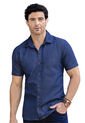 Camisa Hombre Azul Mp 07984 de MP