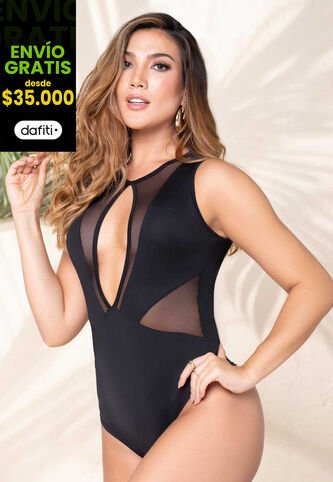 Body Mujer Negro Mp 866 MP