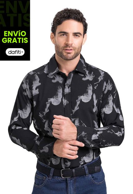 Camisa Hombre Multicolor Mp 3140