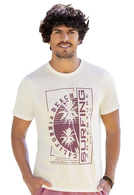 Camiseta Hombre Blanco Mp 9271