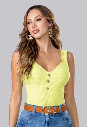 Blusa Mujer Verde Mp 102616