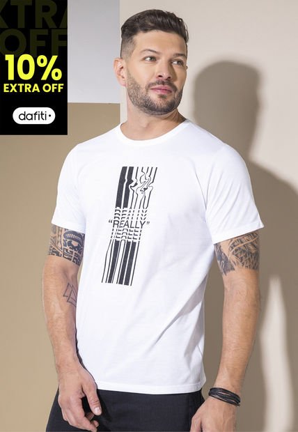 Imagen de Camiseta Hombre Blanco Mp 2113 por MP