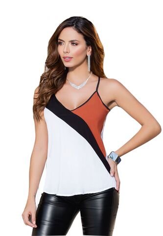 Blusa Adulto Femenino Multicolor Marketing  Personal MP