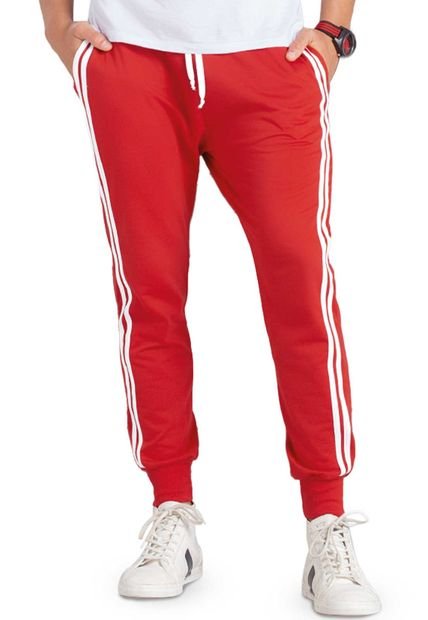 Jogger Hombre Rojo Mp 96537