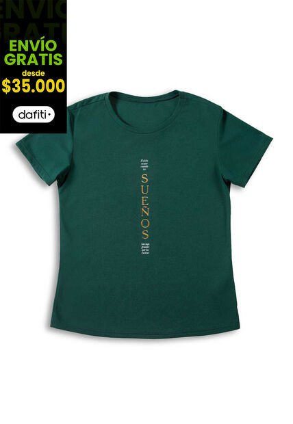 Camiseta Exterior Verde Botella Mp 1670
