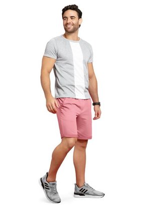 Bermuda Adulto Palo De Rosa Oscuro Mp 78571