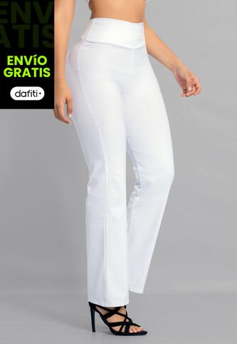 Pantalón Mujer Blanco Mp 108354 MP
