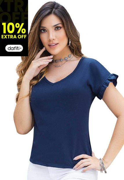 Imagen de Camiseta Mujer Azul Mp 83175 por MP