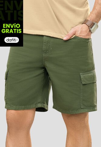 Bermuda Hombre Verde Mp 110344 MP