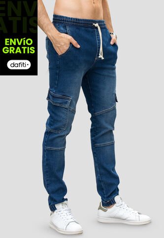 Jogger Hombre Azul Mp 110343 MP