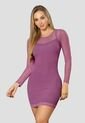 Vestido Corto Mujer Ciruela Mp 112512 de MP