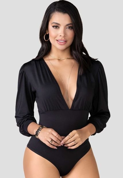 Body Mujer Negro Mp 100293
