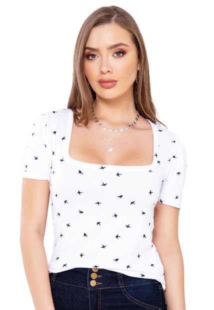 Camiseta Mujer Multicolor Mp 16855