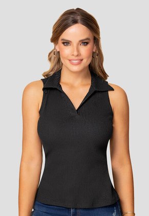 Blusa Mujer Negro Mp 108314