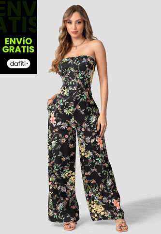 Enterizo Largo Mujer Estampado Mp 110421 MP