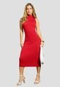 Vestido Largo Mujer Rojo Mp 1786 de MP