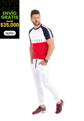 Jogger Para Hombre Blanco MP MP