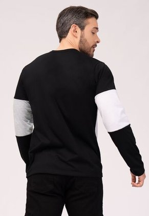 Camibuzo Hombre Negro Mp 101520