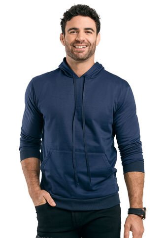 Hoodie Hombre Azul Mp 89754 MP