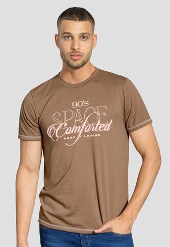 Camiseta Hombre Chocolate Mp 111915 MP