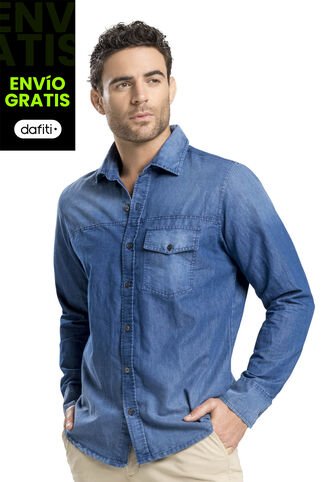 Camisa Masculino Azul Mp 6870 MP