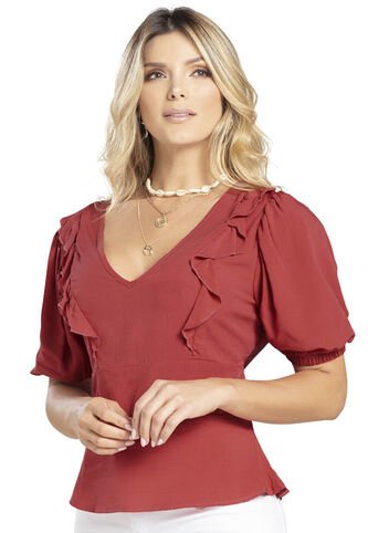 Blusa Para Mujer Granate Mp MP