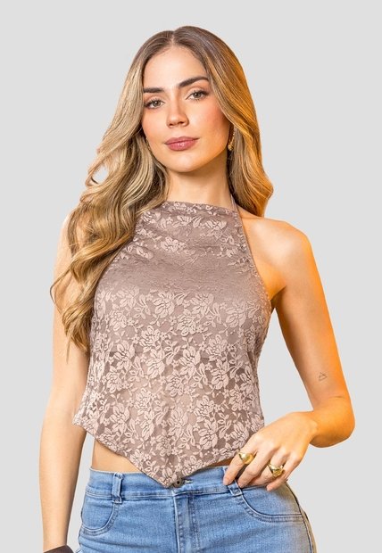 Blusa Mujer Café Pardo Mp 114277