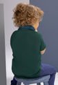 Polo Infantil Masculino Verde Botella Mp 100700 de MP
