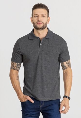 Polo Hombre Negro Mp 96038 MP