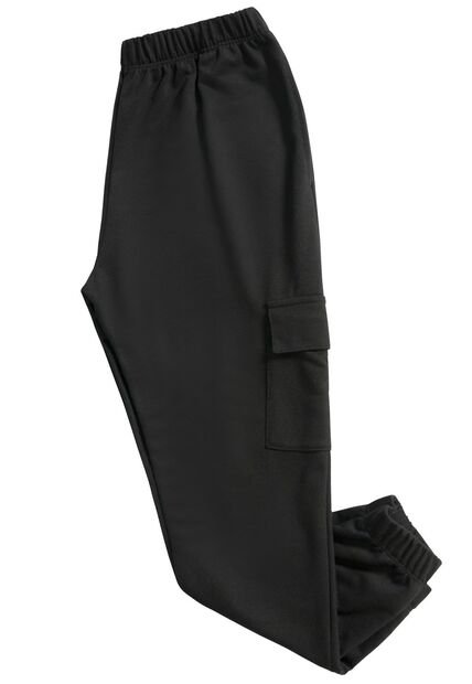 Jogger Infantil Masculino Negro Mp 102611