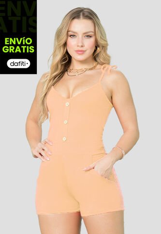 Enterizo Corto Mujer Caramelo Mp 146 MP