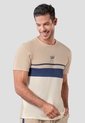 Camiseta Hombre Latte-Azul Mp 114234 de MP