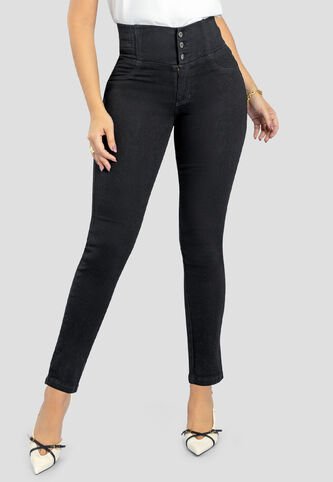 Jean Mujer Negro Mp 111055 MP