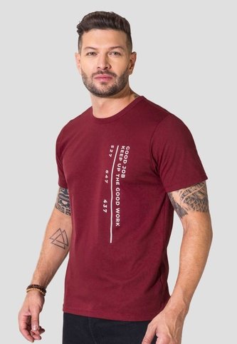 Camiseta Hombre Merlot Mp 2112 MP