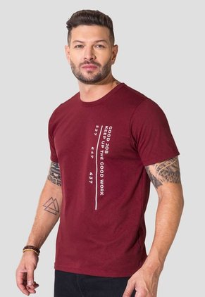 Camiseta Hombre Merlot Mp 2112