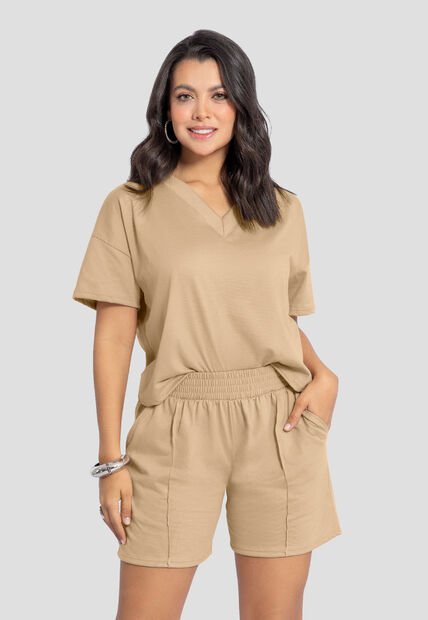 Conjunto Mujer Latte Mp 110863