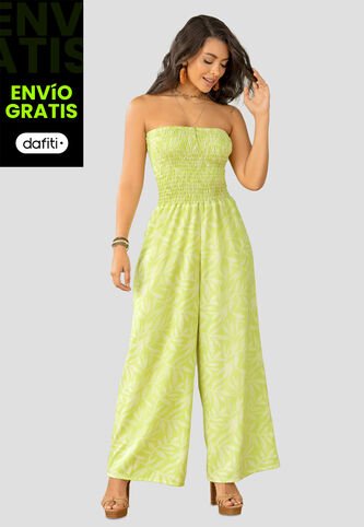 Enterizo Largo Mujer Estampado Mp 105895 MP