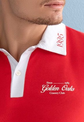 Polo Hombre Rojo Mp 112551
