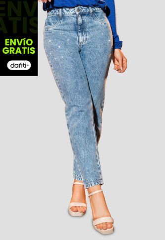 Jean Mujer Azul Medio Mp 105525 MP