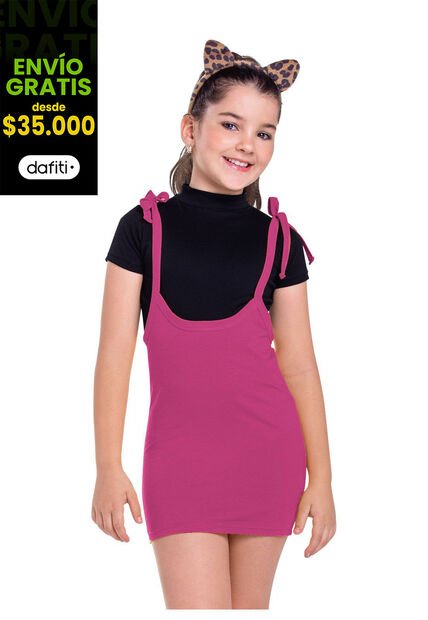 Conjunto Infantil Bebés Fucsia MP