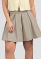 Falda Corta Mujer Latte Mp 110986 de MP