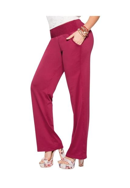 Pantalón Para Mujer Vinotinto MP