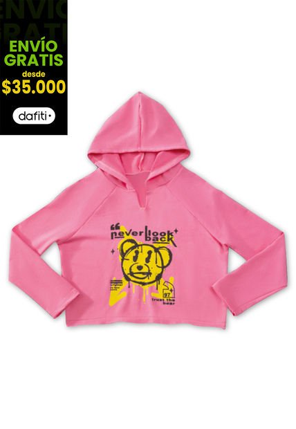 Buzo Infantil Femenino Rosa Mp 7057